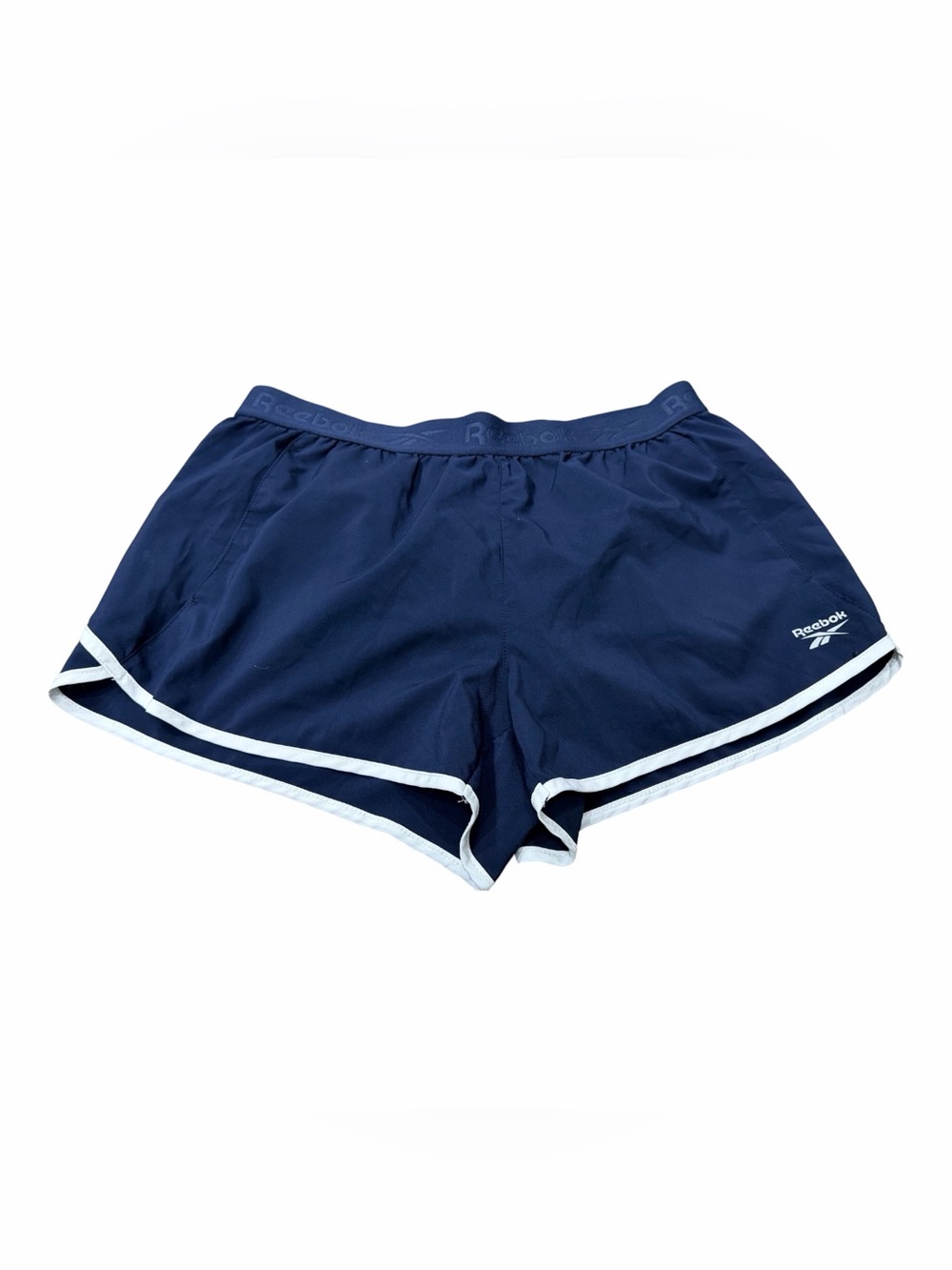 Reebok Women’s Navy Blue Running Shorts, Size Medium